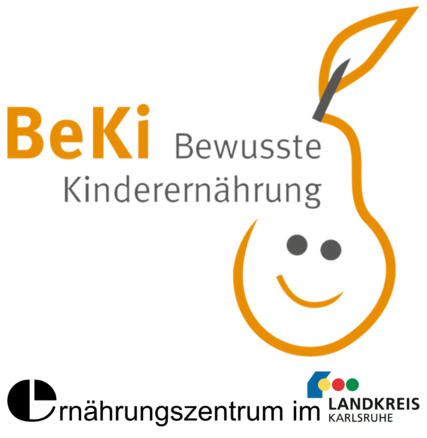 Bild vergrößern: Logos BeKi und Ernährungszentrum Landkreis Karlsruhe